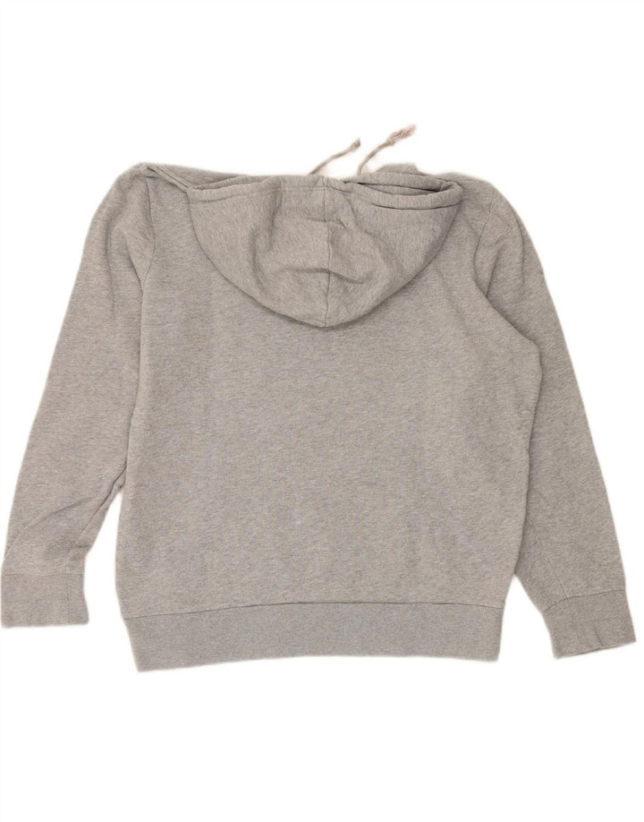 LEVI'S Mens Graphic Hoodie Jumper Large Grey Cotton