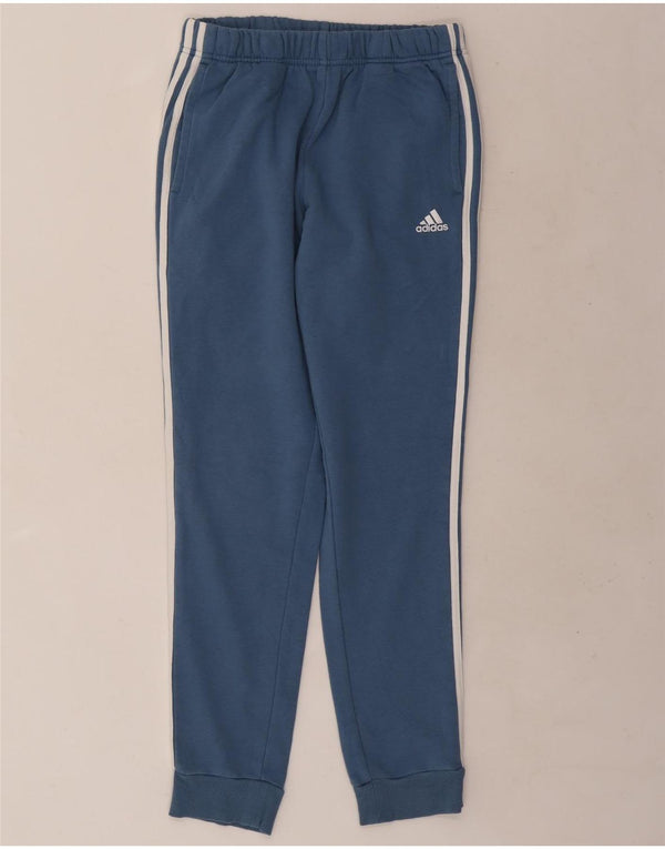 Adidas Hombre Pantalones De Chándal Joggers Small Azul Algodón