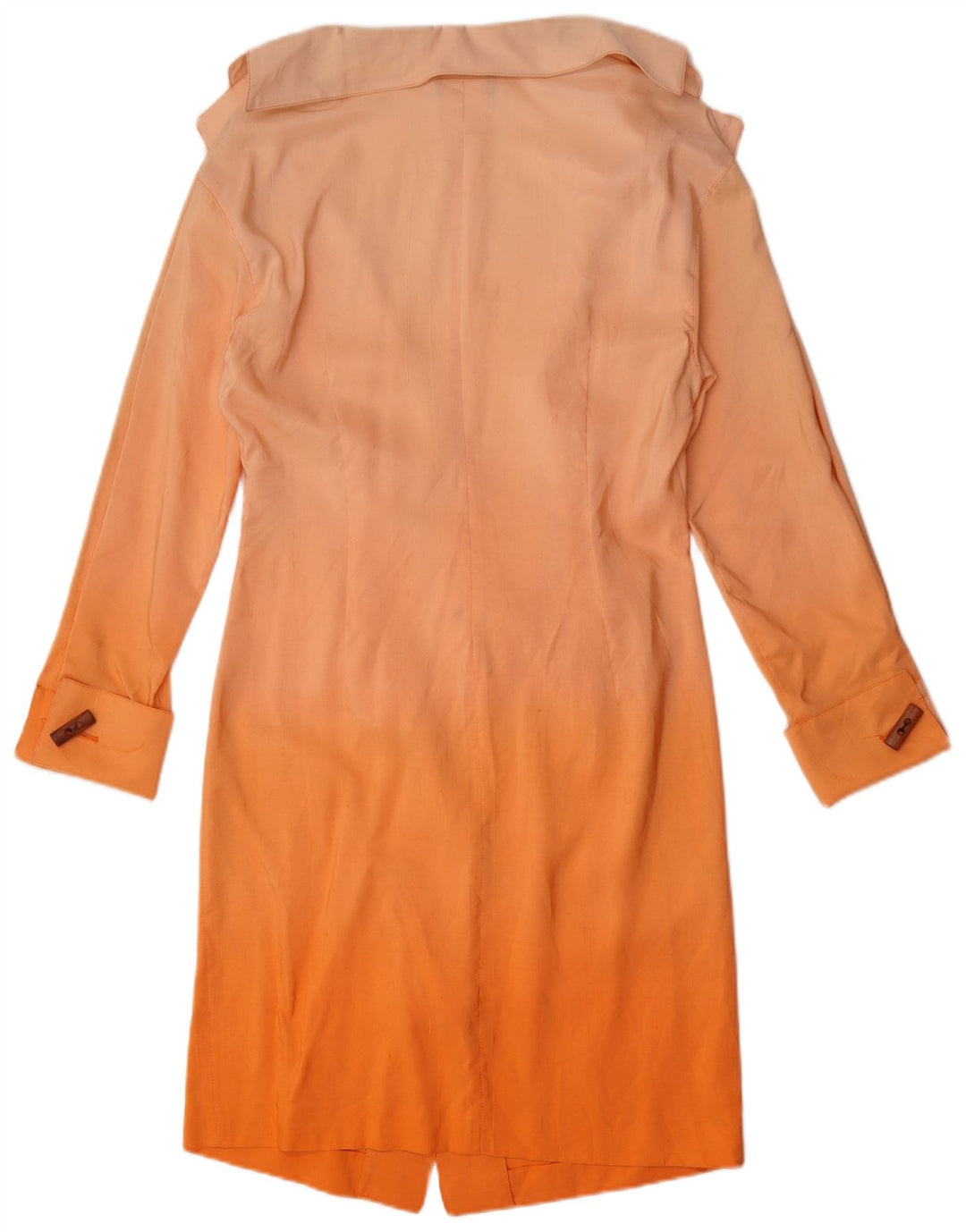 Genny Damen Hemdkleid US 8 Medium Orange