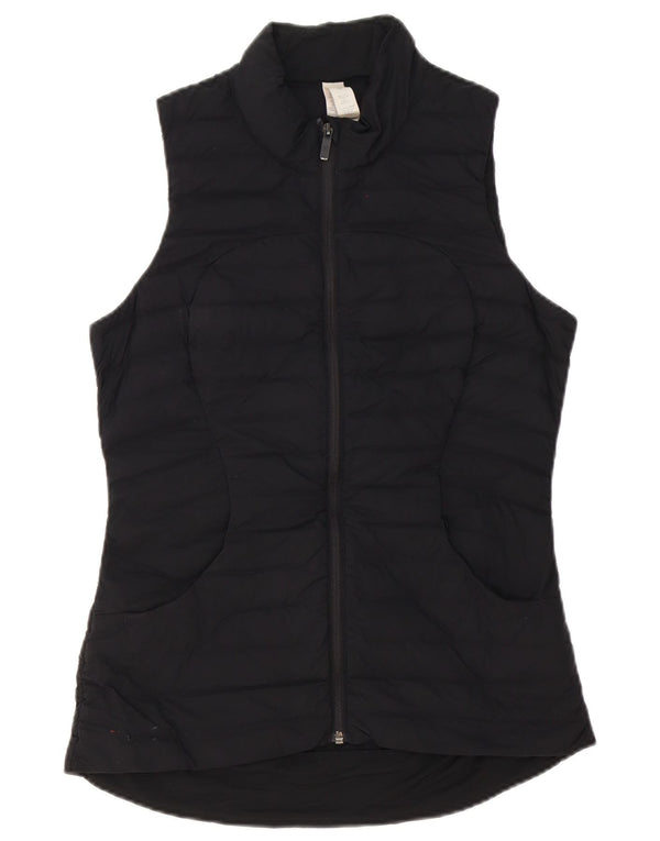 Lululemon Damen Wattierte Weste US 6 Medium Schwarz Polyester