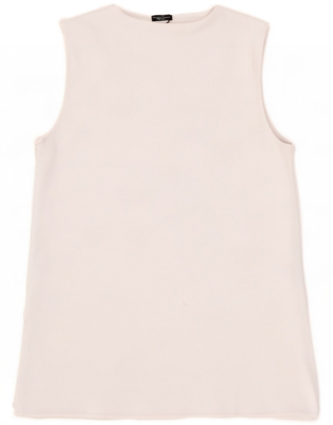 Zara Damen Weste Top UK 10 Small Weiß Polyester