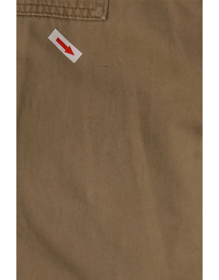 Wrangler Mens Cargo Shorts W46 3XL Beige Cotton