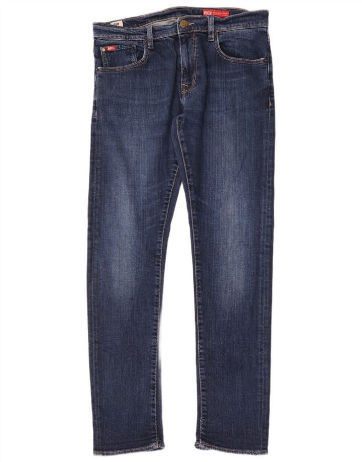 Jeans slim da uomo Rifle W34 L33 in cotone blu