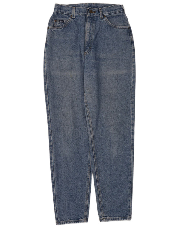 Lee Damen High Waist Tapered Jeans W28 L30 Blau
