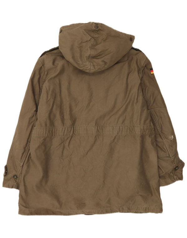 Vintage Ανδρική κουκούλα Military Parka Jacket UK 40 Large Khaki