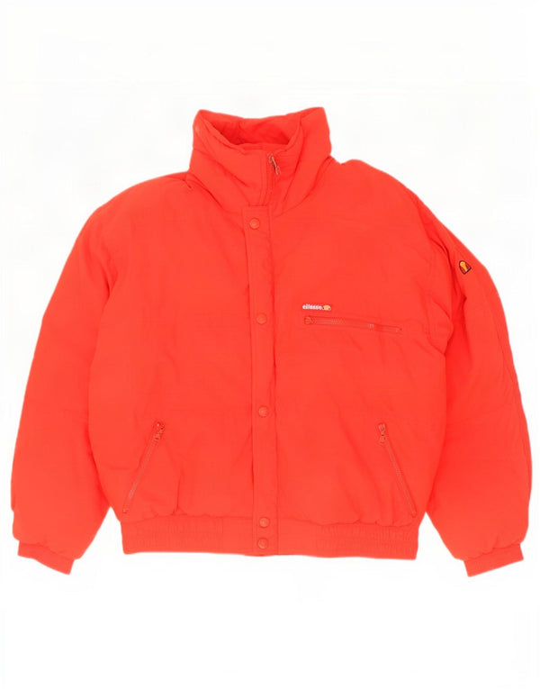 Ellesse Mens Hooded Padded Ski Jacket IT 50 Large Red