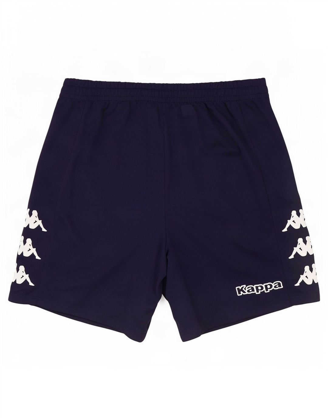 Kappa Short de Sport Graphique Homme Bleu Marine Moyen Polyester