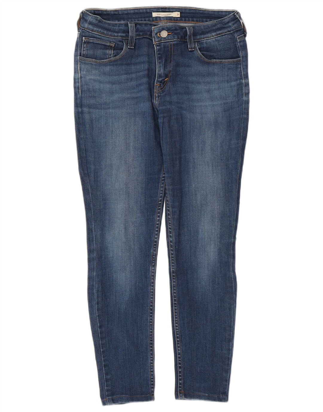 LEVI'S Womens 535 Super Skinny Jeans W31 L26  Blue