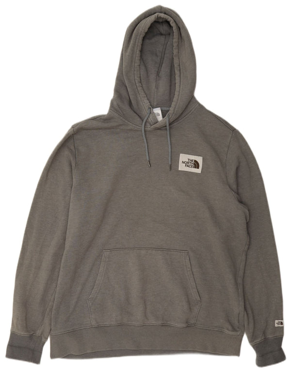 Felpa con cappuccio da uomo The North Face XL in cotone grigio