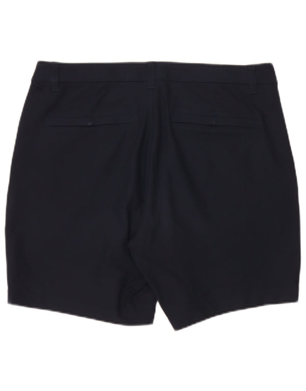 Pantaloncini chino da uomo Lululemon W33 poliestere blu navy medio
