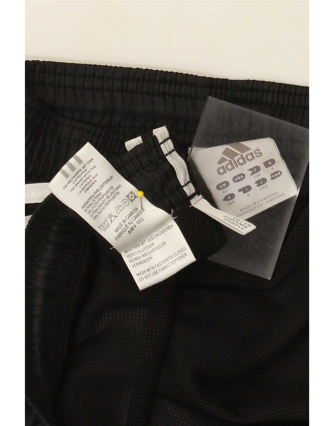 Adidas Mens Bermuda Sport Shorts XL Black Polyester