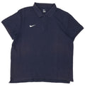 Nike Mens Polo Shirt 2XL Navy Blue Cotton