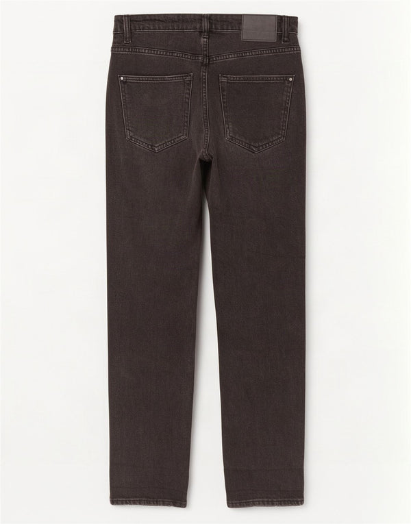 Zara Jeans De Cintura Alta Para Mujer EU 38 Small W28 L27 Gris