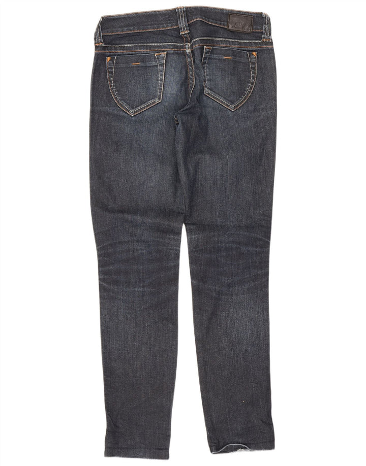 Jeans slim da donna Guess W27 L29 cotone blu navy