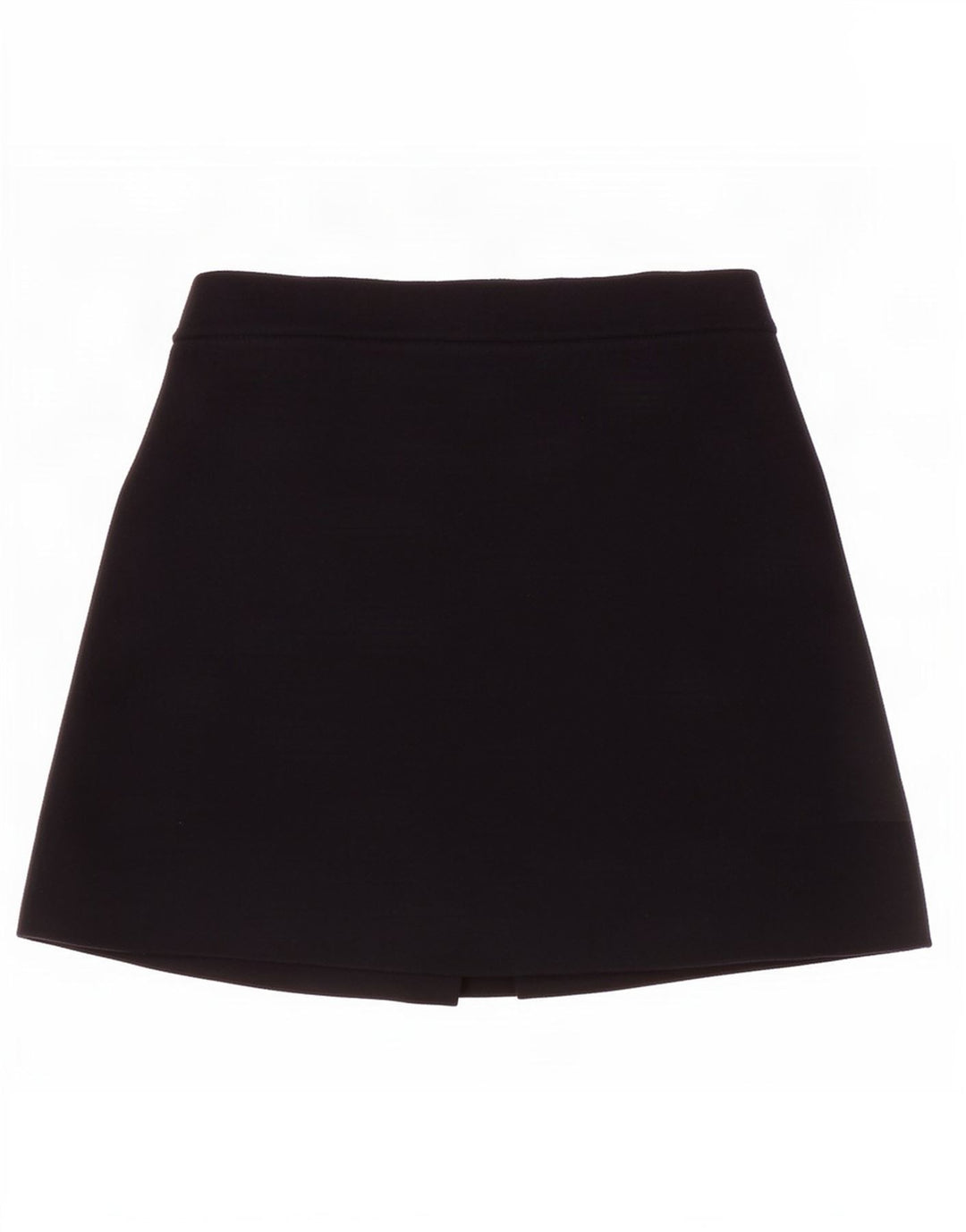 Zara Minifalda Mujer Small W26 Viscosa Negra