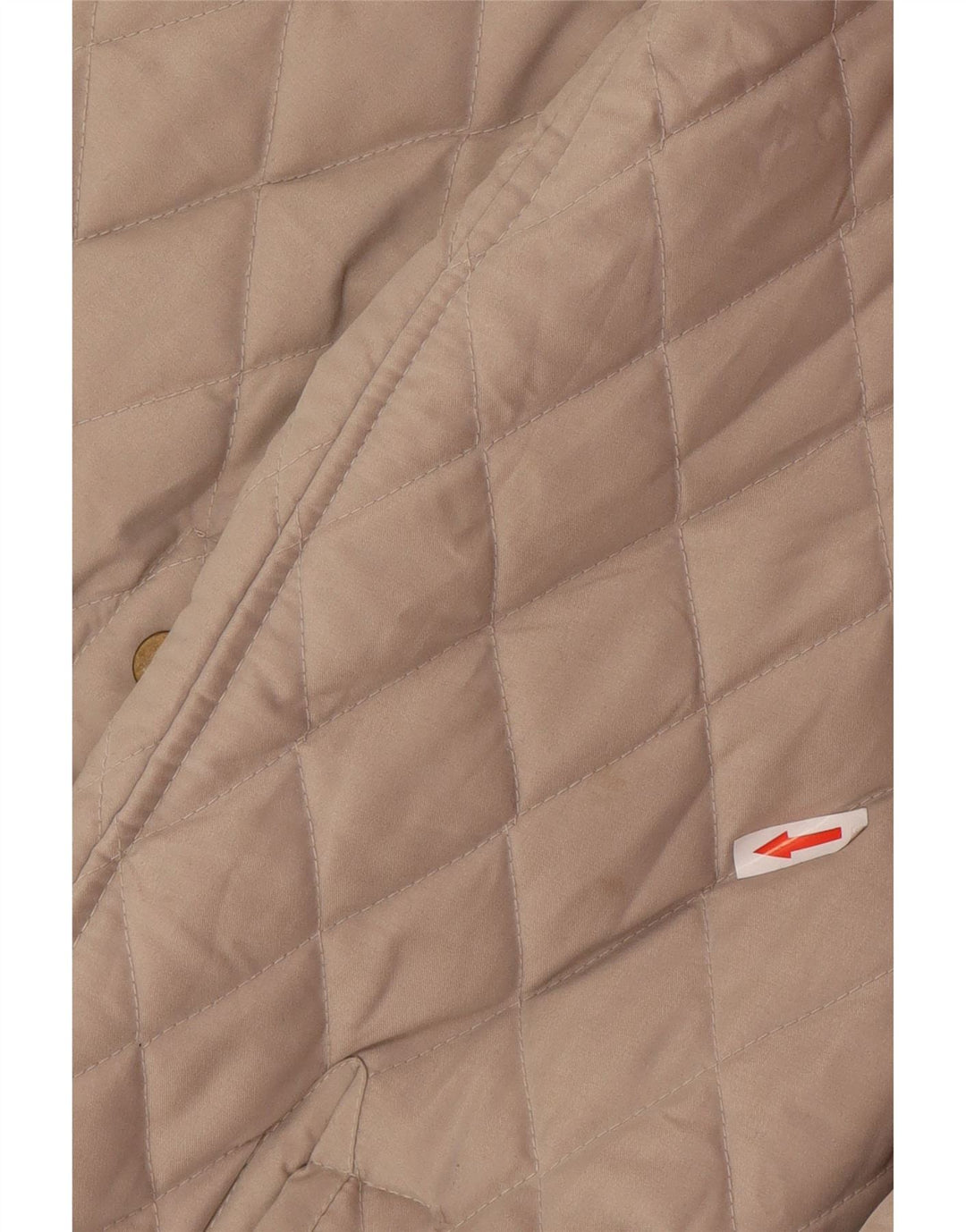 Nazareno Gabrielli Mens Quilted Jacket UK 38 Medium Grey Polyester