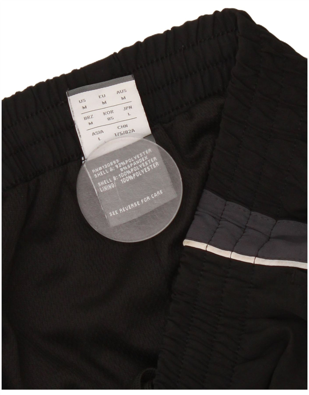 New Balance Mens Tracksuit Trousers Joggers Medium Black Colourblock