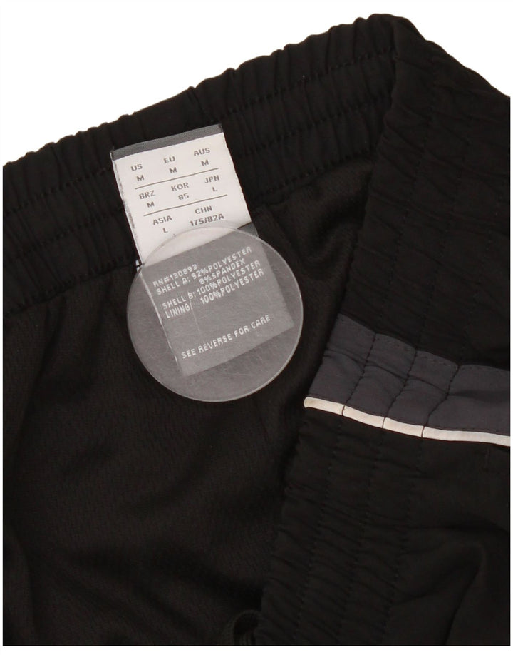 New Balance Mens Tracksuit Trousers Joggers Medium Black Colourblock