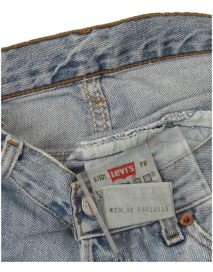 Levi's Herren 501 Denim Shorts W29 mittelblaue Baumwolle