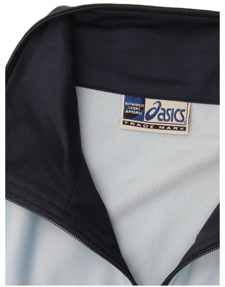 Asics Træningsdragt til mænd Topjakke Medium Marineblå Colourblock