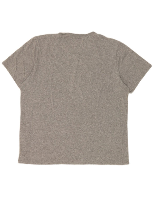 Nike Mens T-Shirt Top Large Grey Cotton