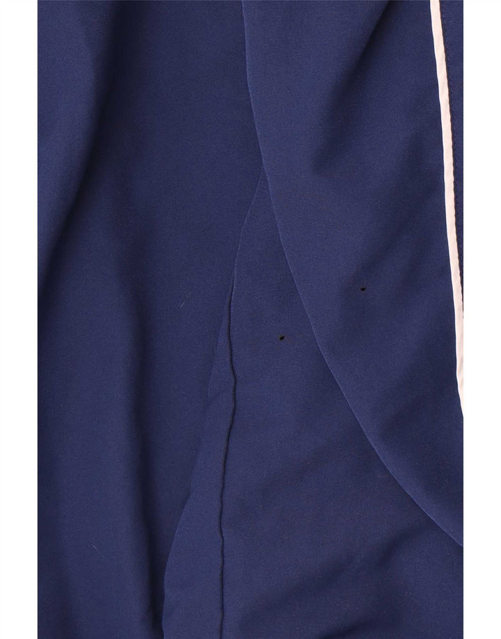 Pantaloni da tuta da uomo Adidas Large in poliestere blu navy