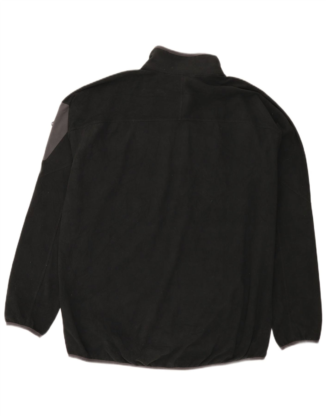 Berghaus Mens Zip Neck Fleece Jumper 2XL Black Polyester