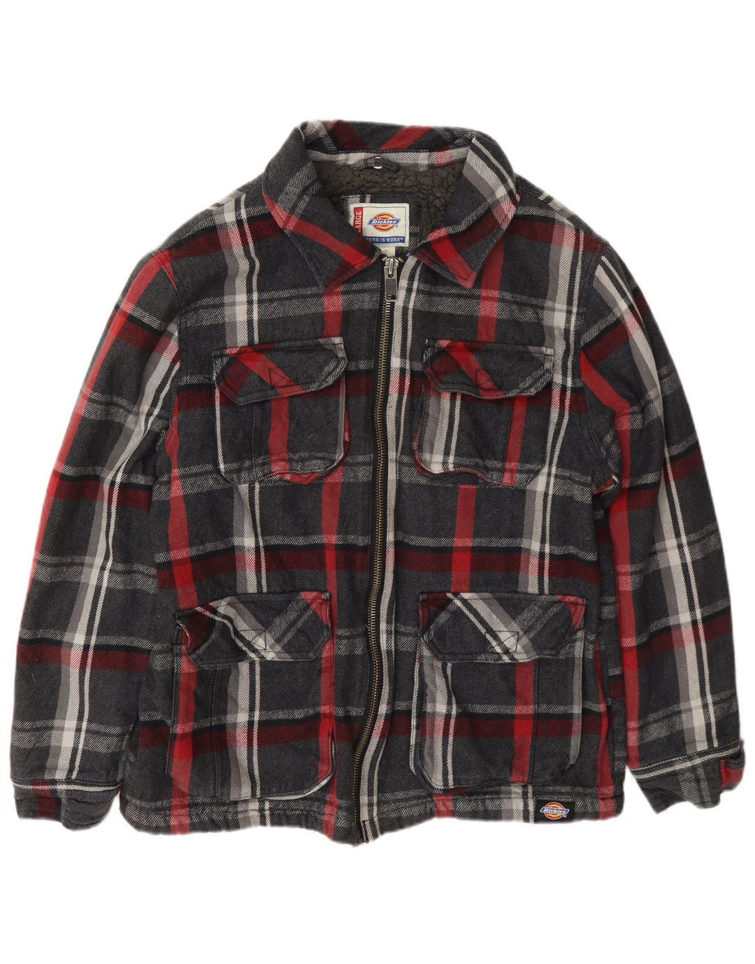 Jachetă pentru bărbați Dickies Sherpa Utility UK 40, mare, multicolor, din bumbac