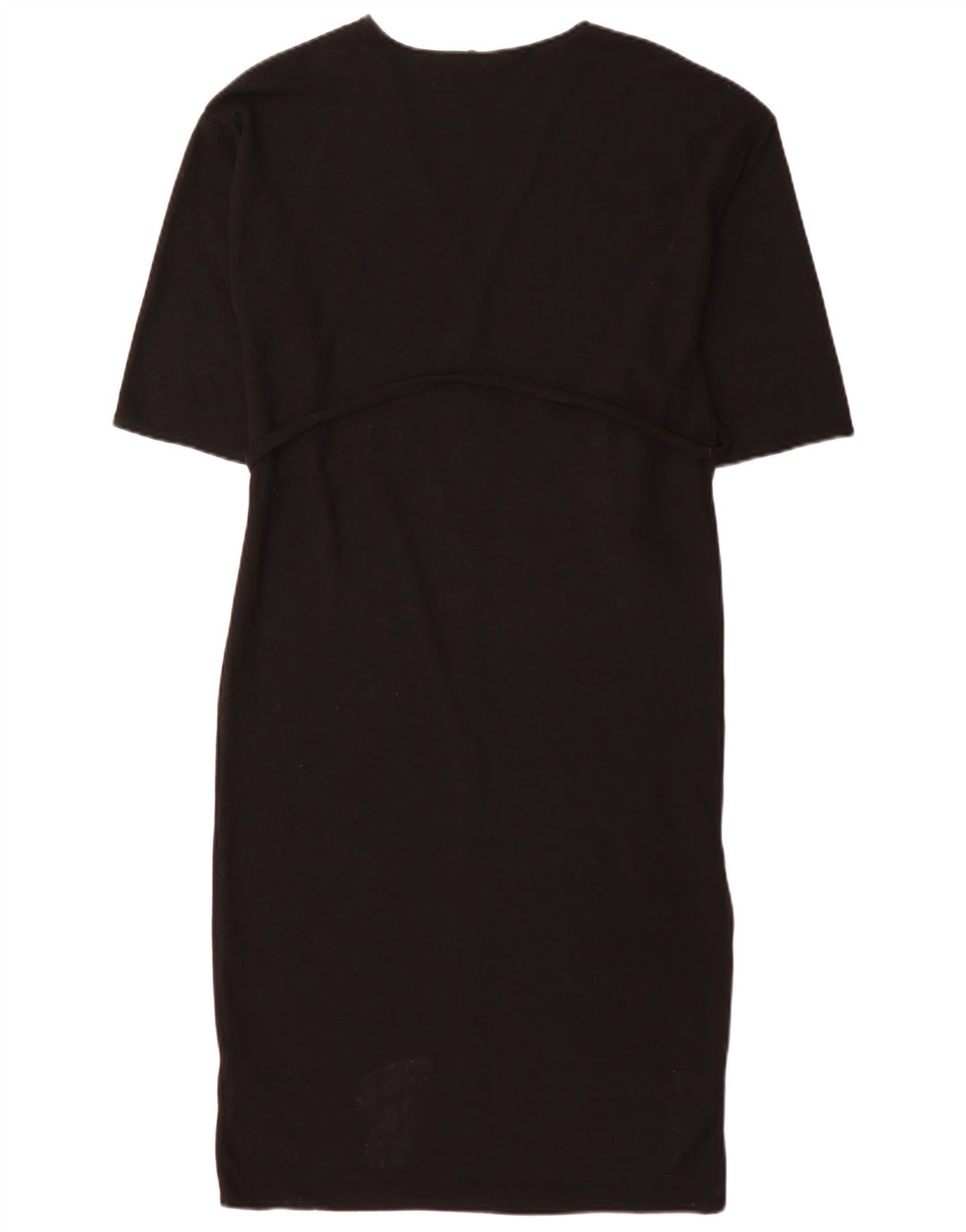 Zara Femme Robe Maxi Oversize UK 10 Petit Noir Polyester