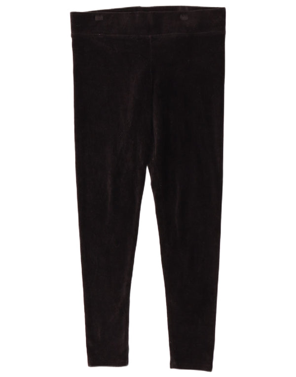 Marks & Spencer Womens Leggings UK 14 Large Black Bomuld