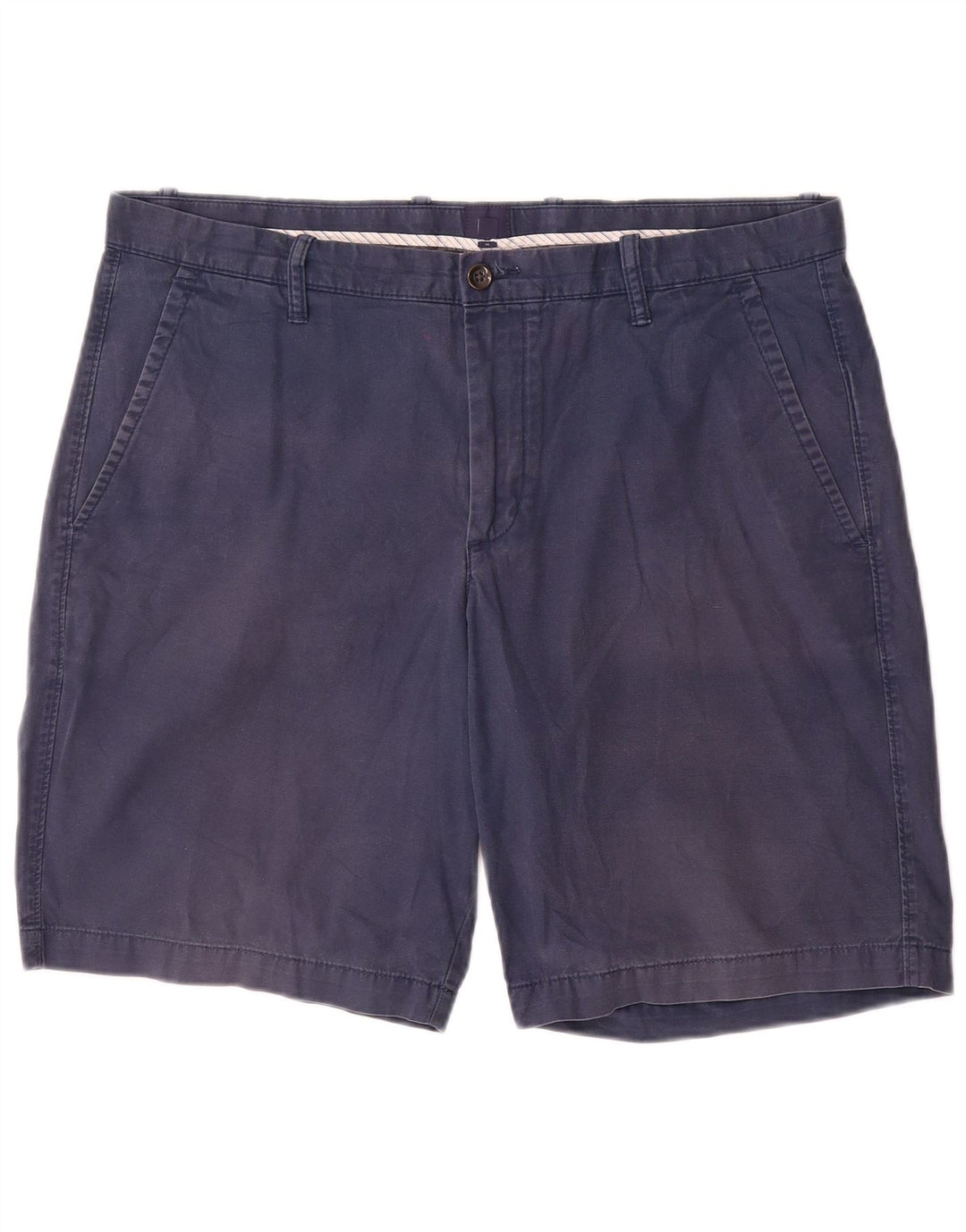 Gap Herre Chino Shorts W36 Large Navy Blue Bomuld