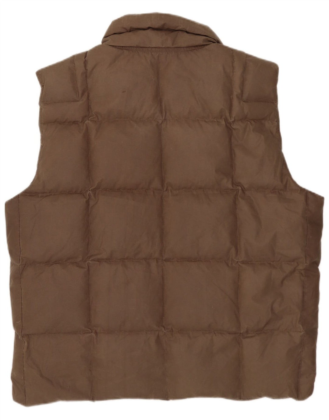 Diesel Mens Padded Gilet UK 40 Large Brown Polyester