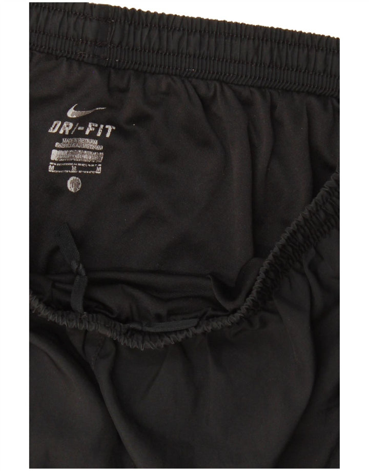 NIKE Womens Dri Fit Sport Shorts UK 12 Medium  Black