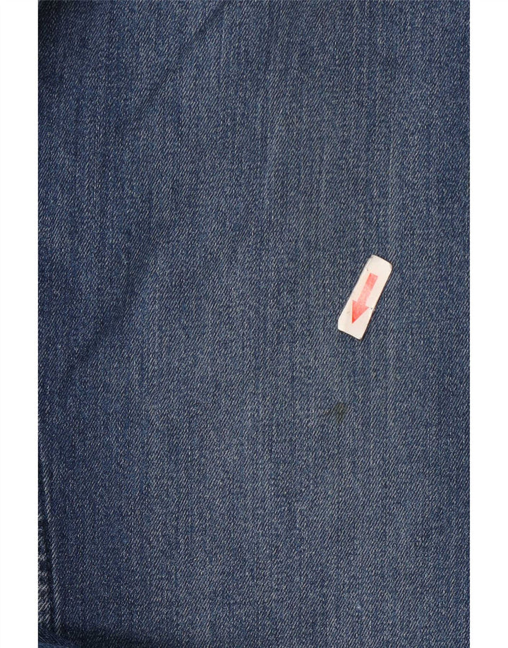 Mustang Mens Bootcut Jeans W36 L34 Blue Cotton