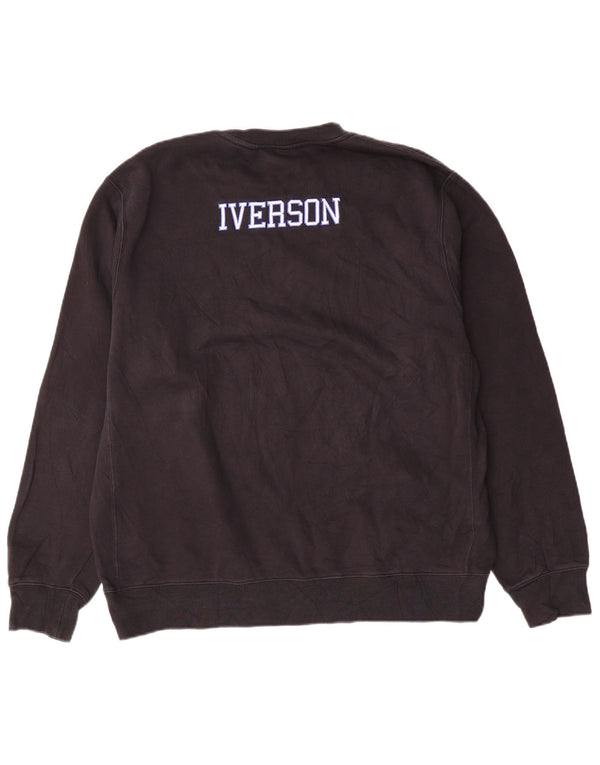 Nike Herre Empire Volleyball Grafisk Sweatshirt Jumper Stor Sort Bomuld
