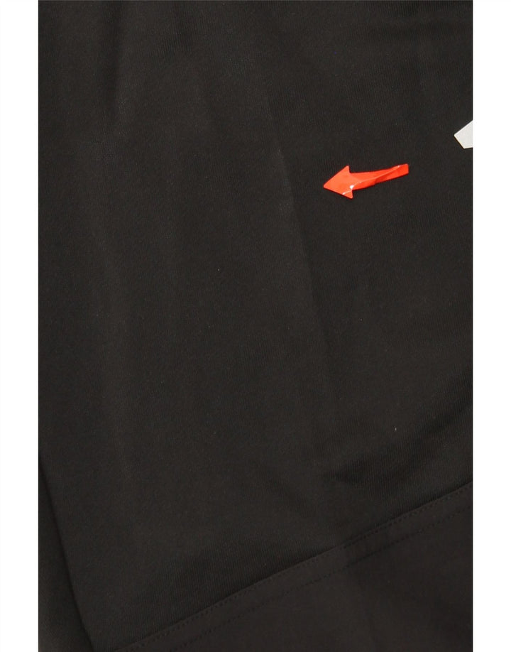 Adidas Mens Tracksuit Trousers Medium Black Colourblock Polyester
