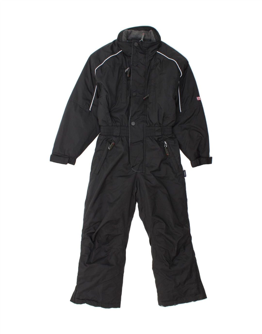 INVICTA Boys Ski Jumpsuit 7-8 Years  Black Polyamide Vintage Invicta and Second-Hand Invicta from Messina Hembry 