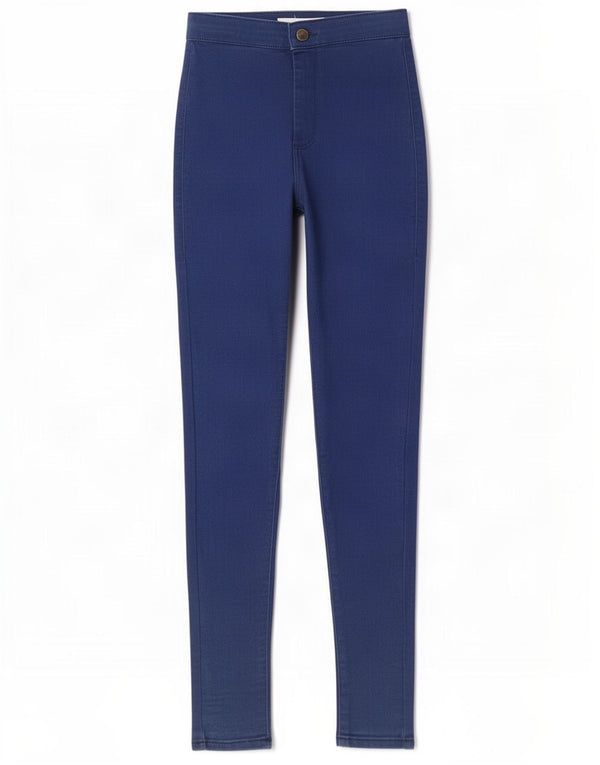Topshop feminino Joni Skinny Jeans W26 L30 azul marinho