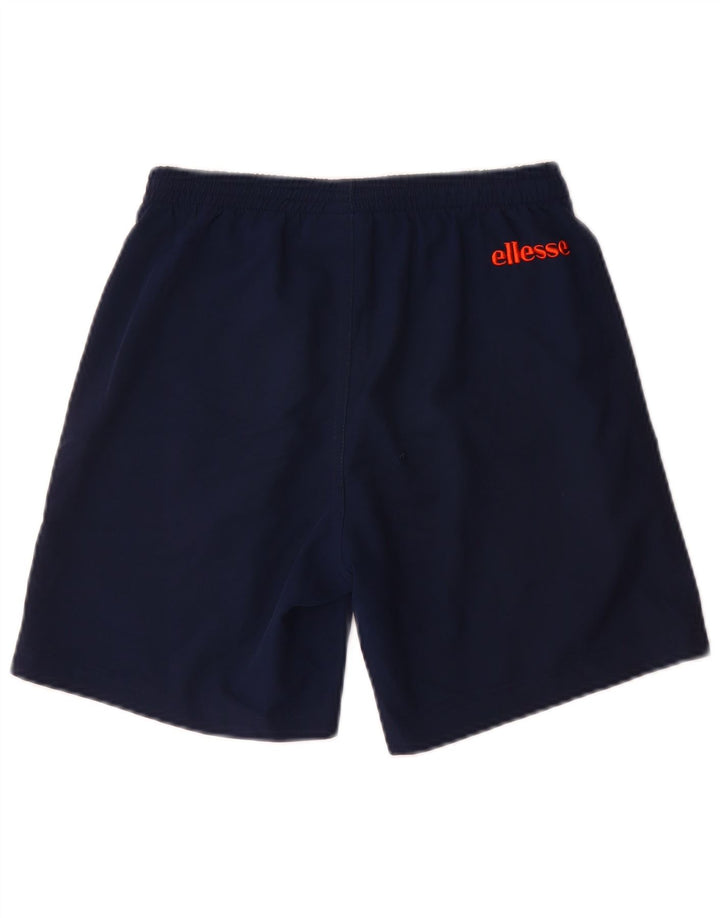 Ellesse Sportshorts für Jungen, 11–12 Jahre, marineblaues Polyester