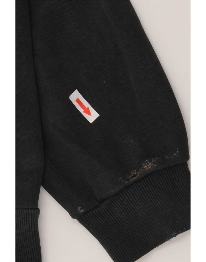 Puma Sweat-Shirt Graphique Homme Noir Moyen Coton
