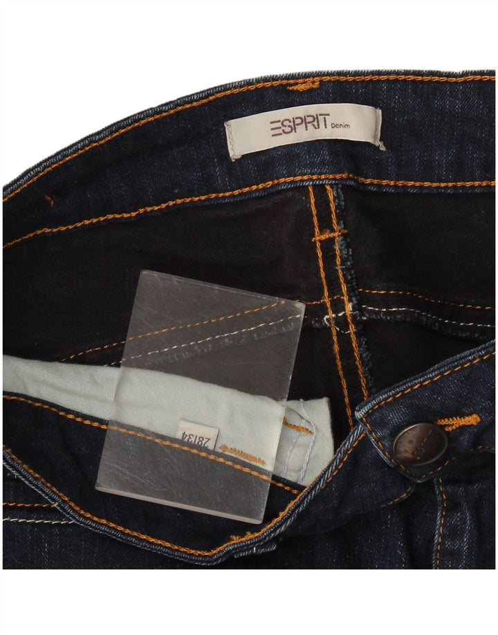 Damskie jeansy skinny Esprit W28 L34 granatowe