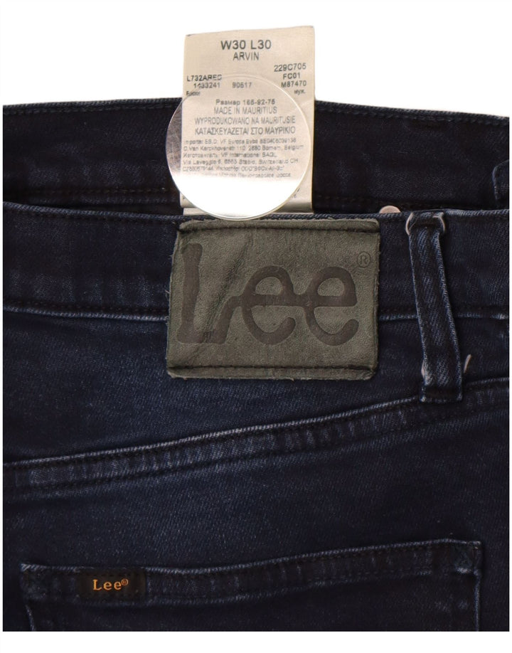 Lee Herre Arvin Slim Jeans W30 L30 Blå Bomuld