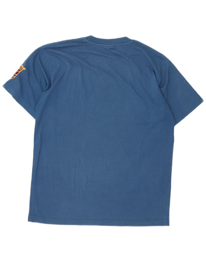 Puma Mens Graphic T-Shirt Top Medium Blue