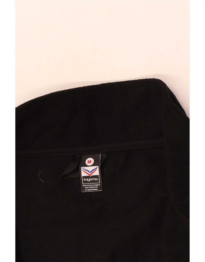 Gilet in pile da donna Trigema UK 14 medio poliestere nero