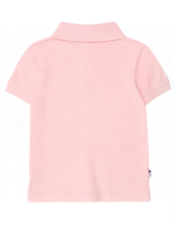 Polo Lacoste Menino 7-8 Anos Algodão Rosa