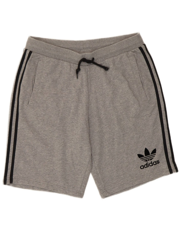 Adidas Mens Sport Shorts Large  Grey Flecked