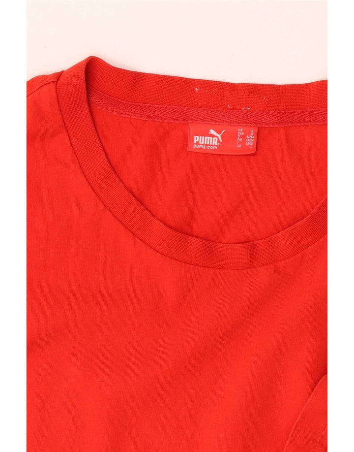 Puma Herre T-Shirt Top Stor Rød