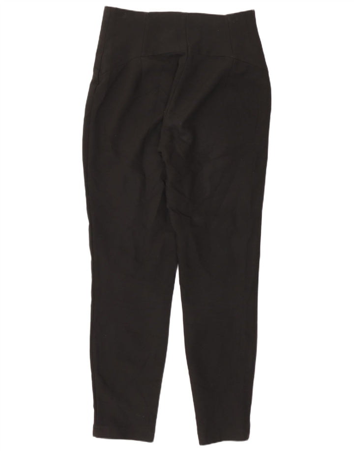 Zara Womens Slim Casual Trousers Medium W28 L28 Black