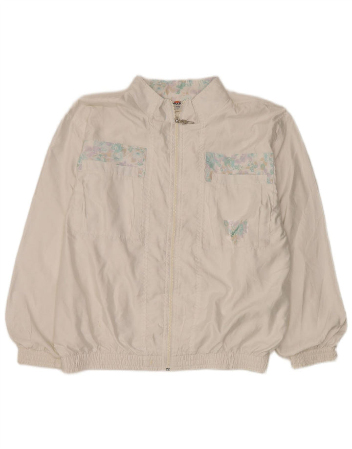 Ellesse Womens Full Tracksuit UK 18 XL  White Floral