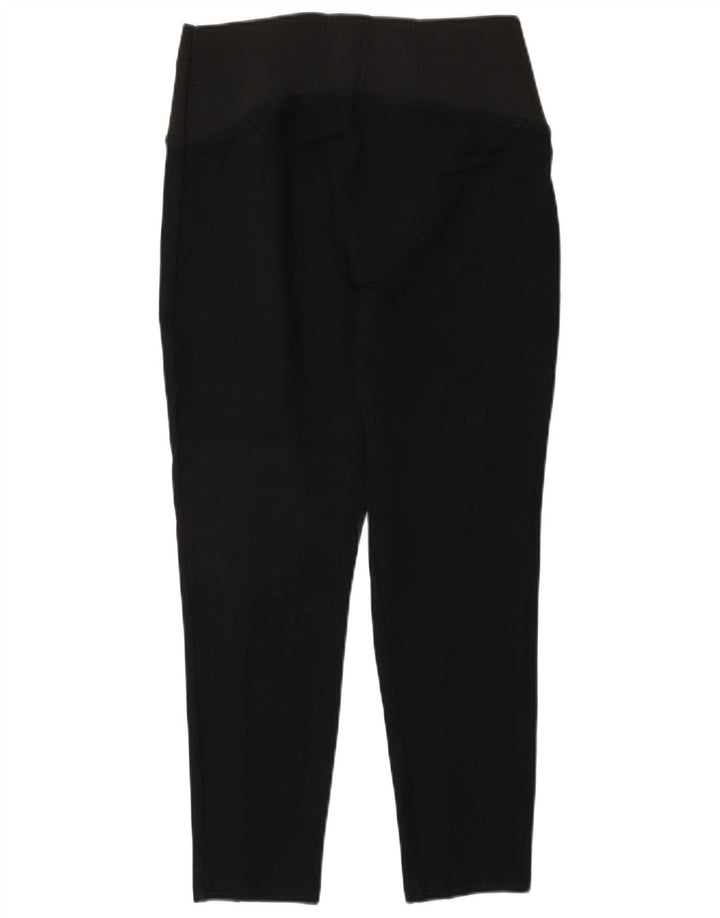 Leggings crop pentru femei Marks & Spencer UK 12 Medium Black Viscose